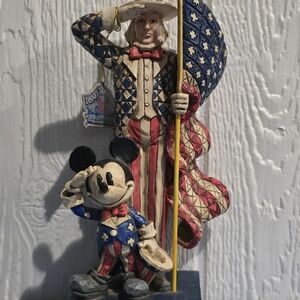 Jim Shore Disney Traditions "American Originals" figurine featuring Mickey Mouse